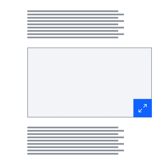 When a diagram can’t be displayed at 100% scale, offer the user a way to download it or zoom in. When a diagram can’t be displayed at 100% scale, offer the user a way to download it or zoom in.