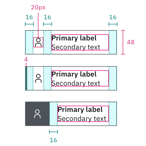 Large node with icons specifications Large node with icons specifications